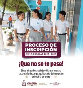 Inscripción nuevo ciclo escolar 2025