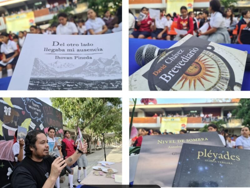 Docentes de la Falcom llevan literatura colimense a la secundaria de Tecomán_a