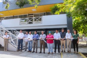 Rector de la UdeC entrega nuevas aulas en el Campus Coquimatlán_Fime