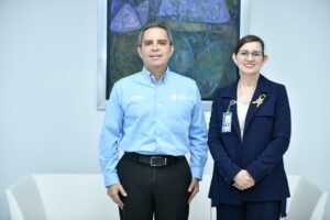Visita de la delegada del IMSS Colima