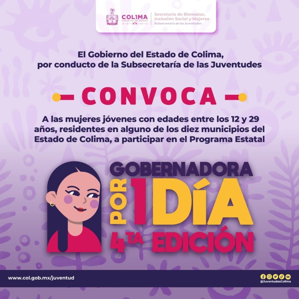 GOBERNADORA POR 1 DÍA