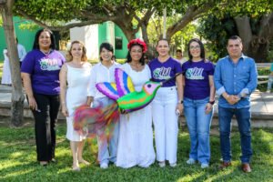 Mujeres Colibrí en el campus Villa de Álvarez, 8M en UdeC_d