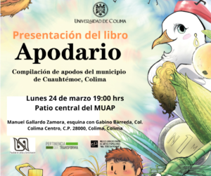 Presentación del libro Apodario_NO es publicidad