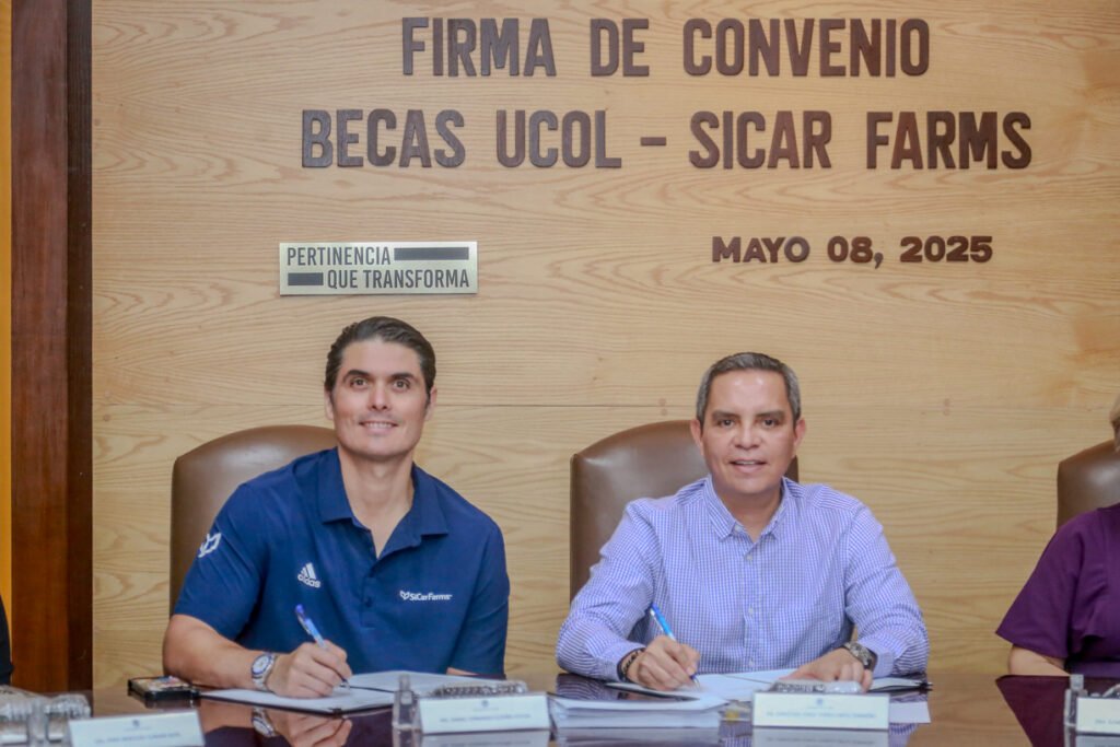 Beca empresa SicarFarms a estudiantes destacados_Daniel, Rector