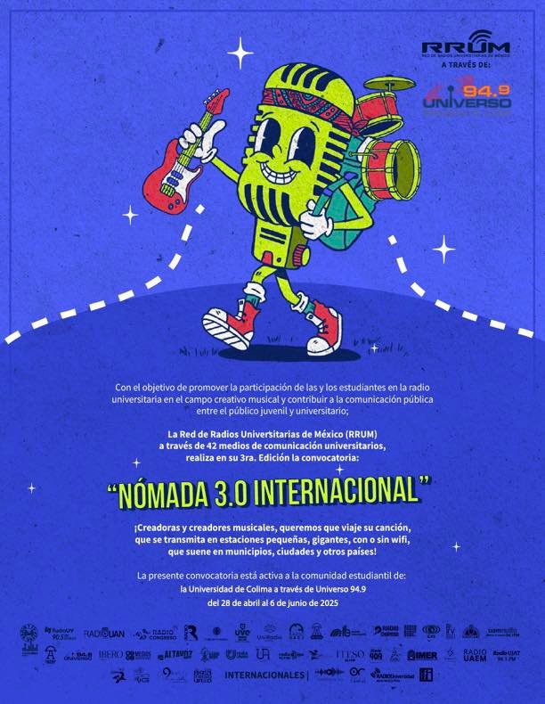 Convocatoria Nómada 3.0 Internacional_RRUM