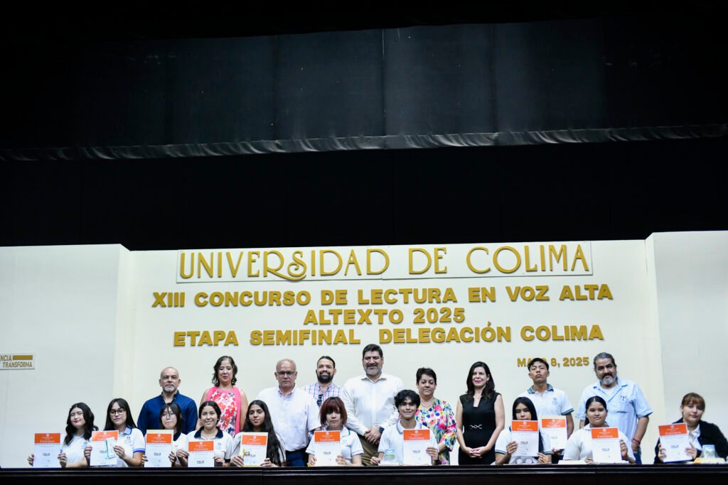 Ganadores del concurso de lectura en voz alta, Colima