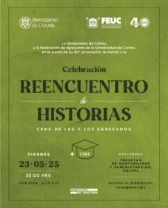 Invitan a celebrar la pertenencia a la UdeC. NO ES PUBLICIDAD
