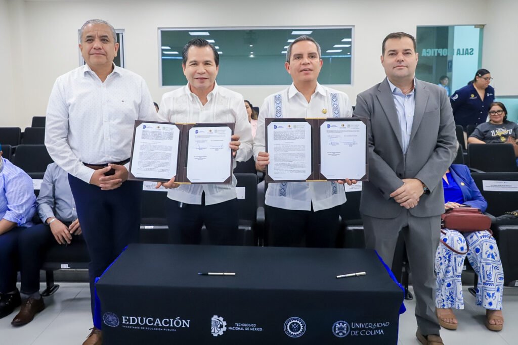 Visita rector el Instituto Tec de Aguascalientes y firma convenio