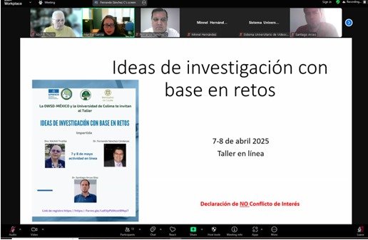 taller internacional sobre investigación con enfoque en retos