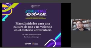 Conferencia Masculinidades y cultura de paz