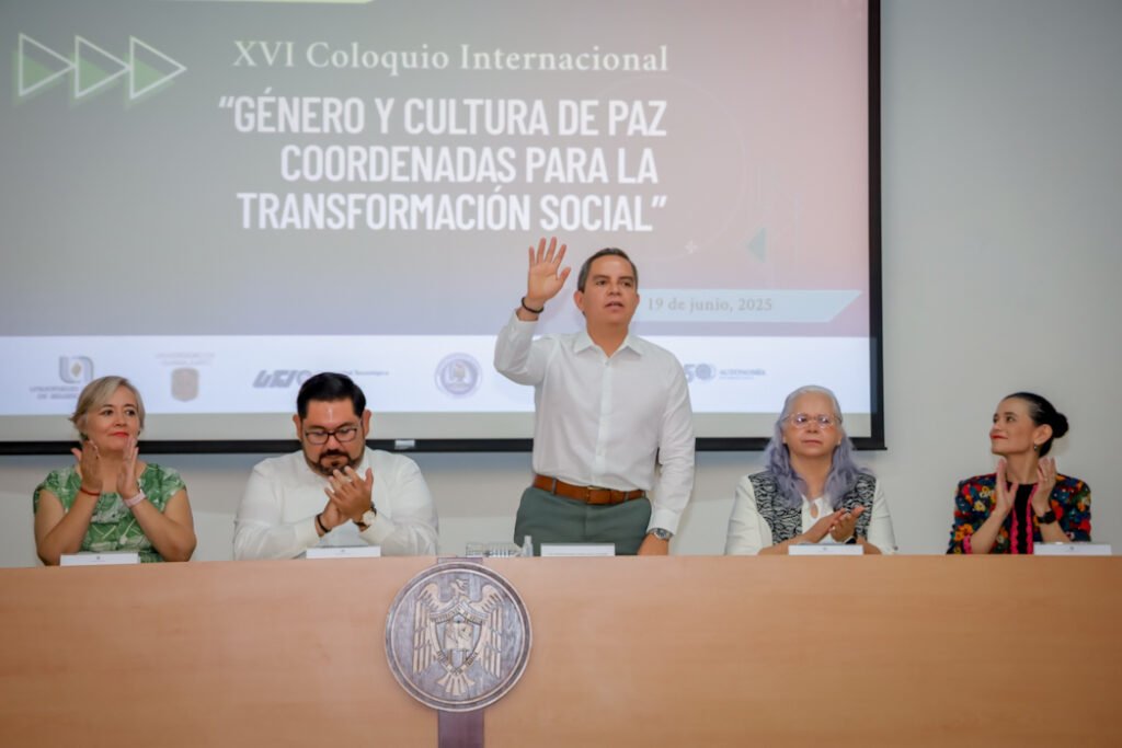 Inauguran el XVI Coloquio Internacional de Género y Cultura de Paz de la ANUIES_Rector_a