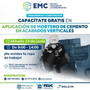 Invitan a curso gratuito sobre contrucción_NO ES PUBLICIDAD