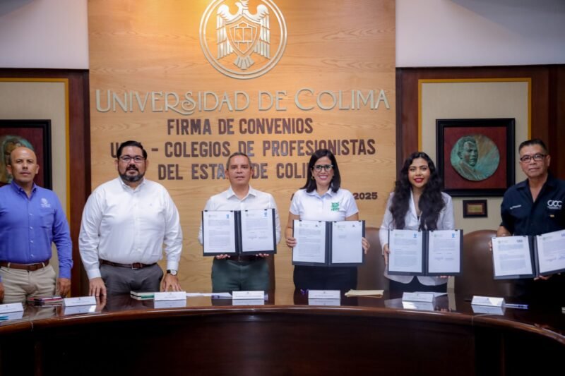 Firman udeC y colegios de profesionistas convenio que beneficia a la sociedad_b