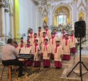 Niños Cantores en fiestas patronales de Tonaya