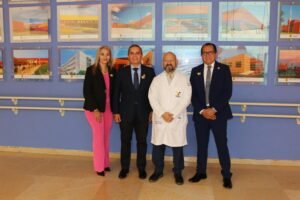 Rector de la UdeC recorre instalaciones del CRIT_a