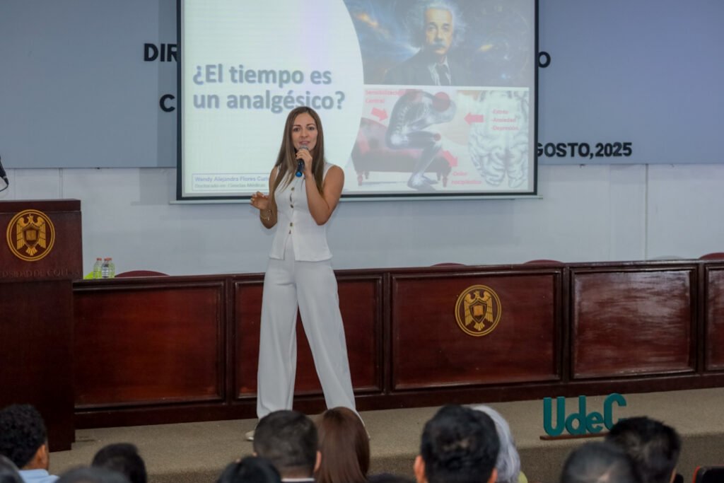 Wendy Alejandra, ganadora del Three Minute Tesis