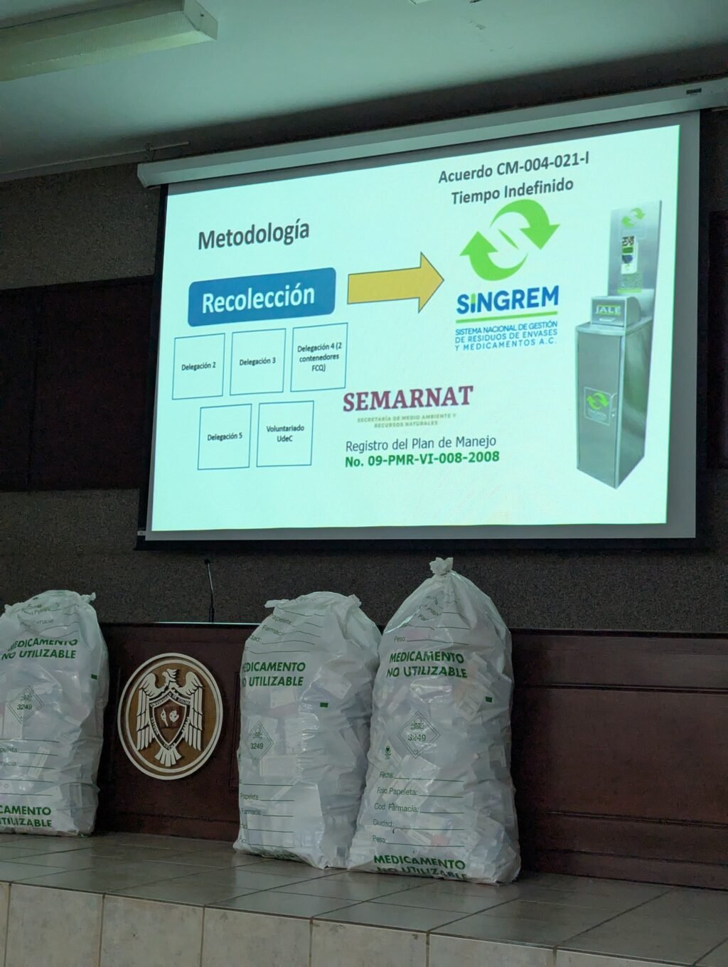 Ciencias Químicas recolecta 569 kilos de medicamentos caducados_a