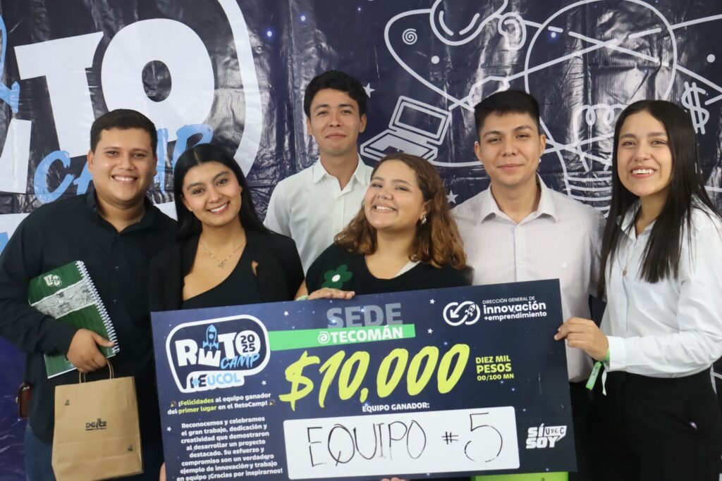 Ganadores del RetoCamp 2025, en Tecomán