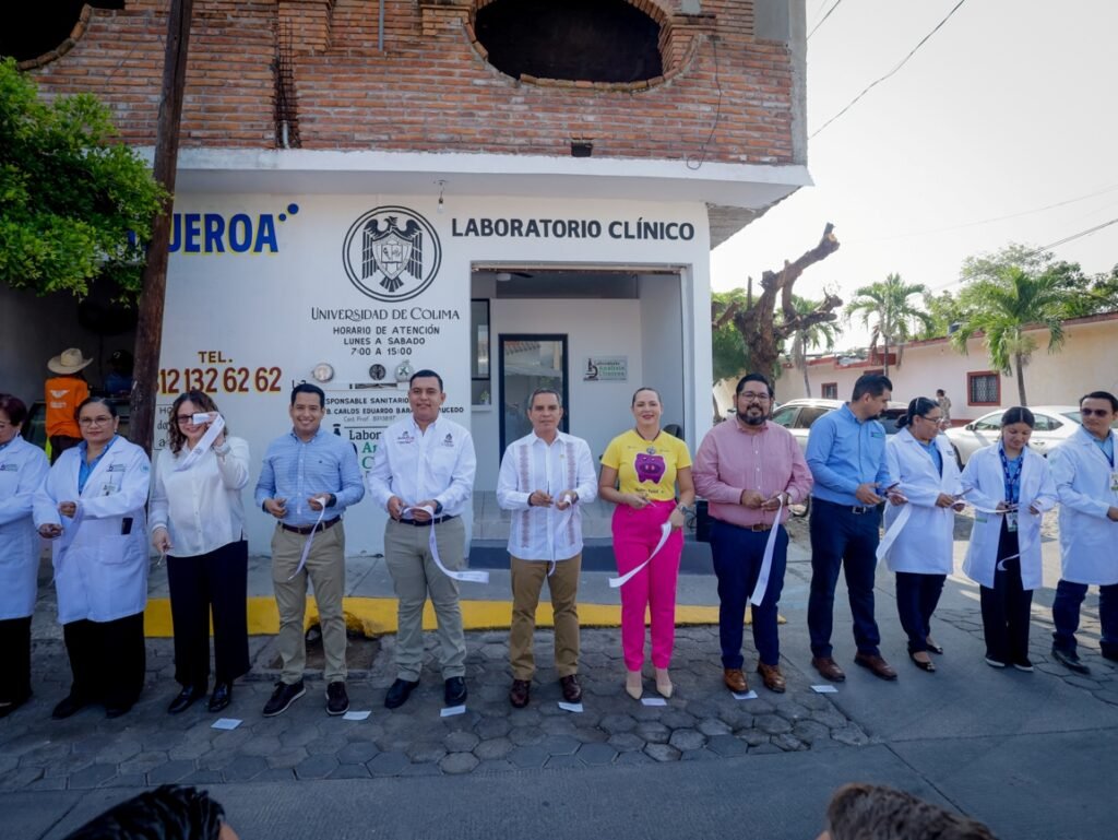 Inauguran laboratorio de análisis clínicos en Coquimatlán