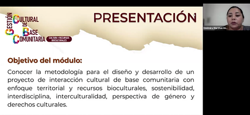 Diplomado de Gestión Cultural, Módulo 5