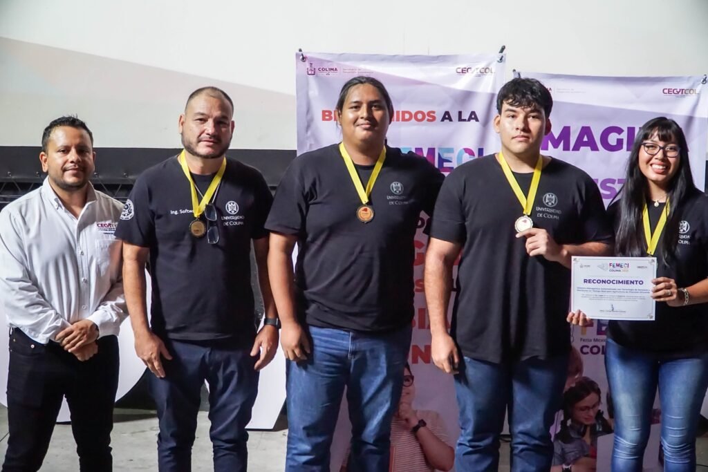 Estudiante UdeC gana primer lugar estatal en la FEMECI Colima 2025_a