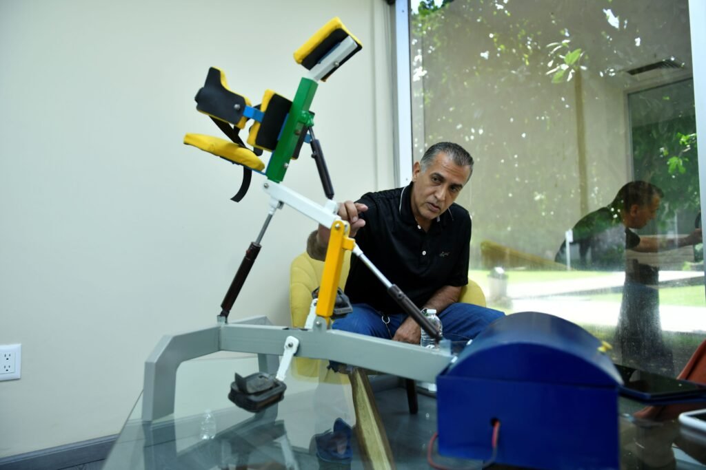 Mecanismo de rehabilitación de parálisis cerebral_a