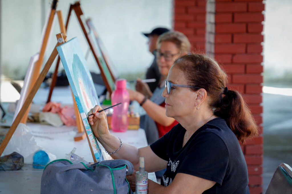 Taller Permanente de Pintura para jubilados_a