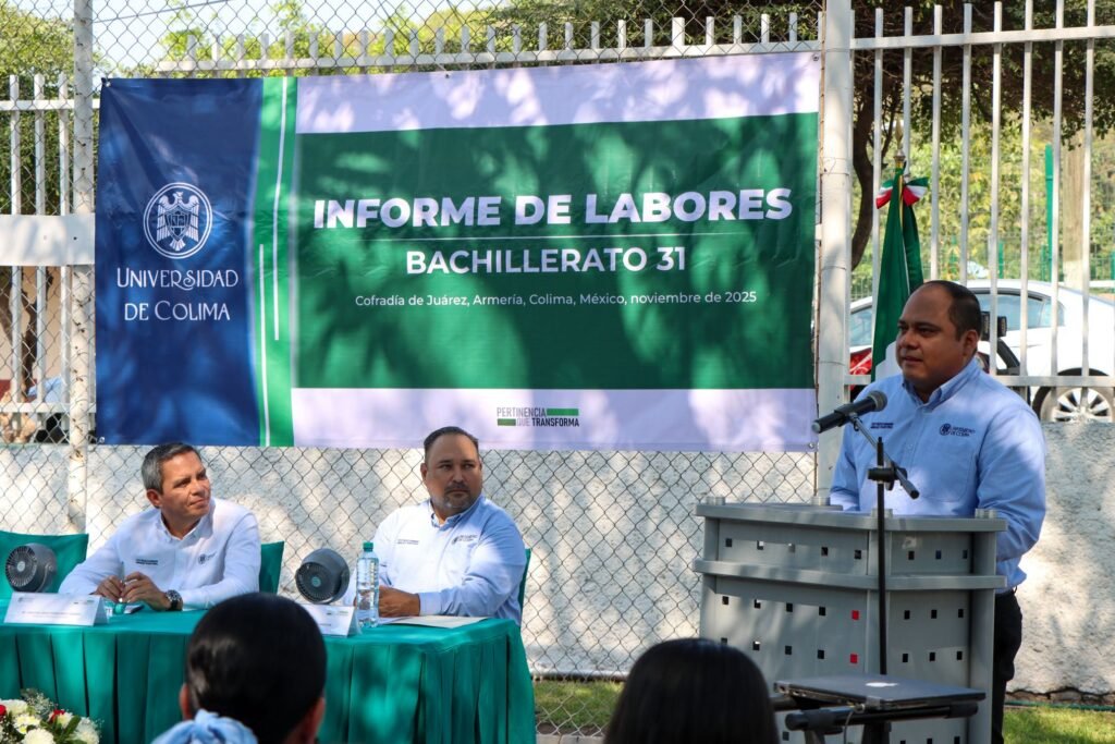 Informe de labores en Bach 31 de Cofradía de Juárez