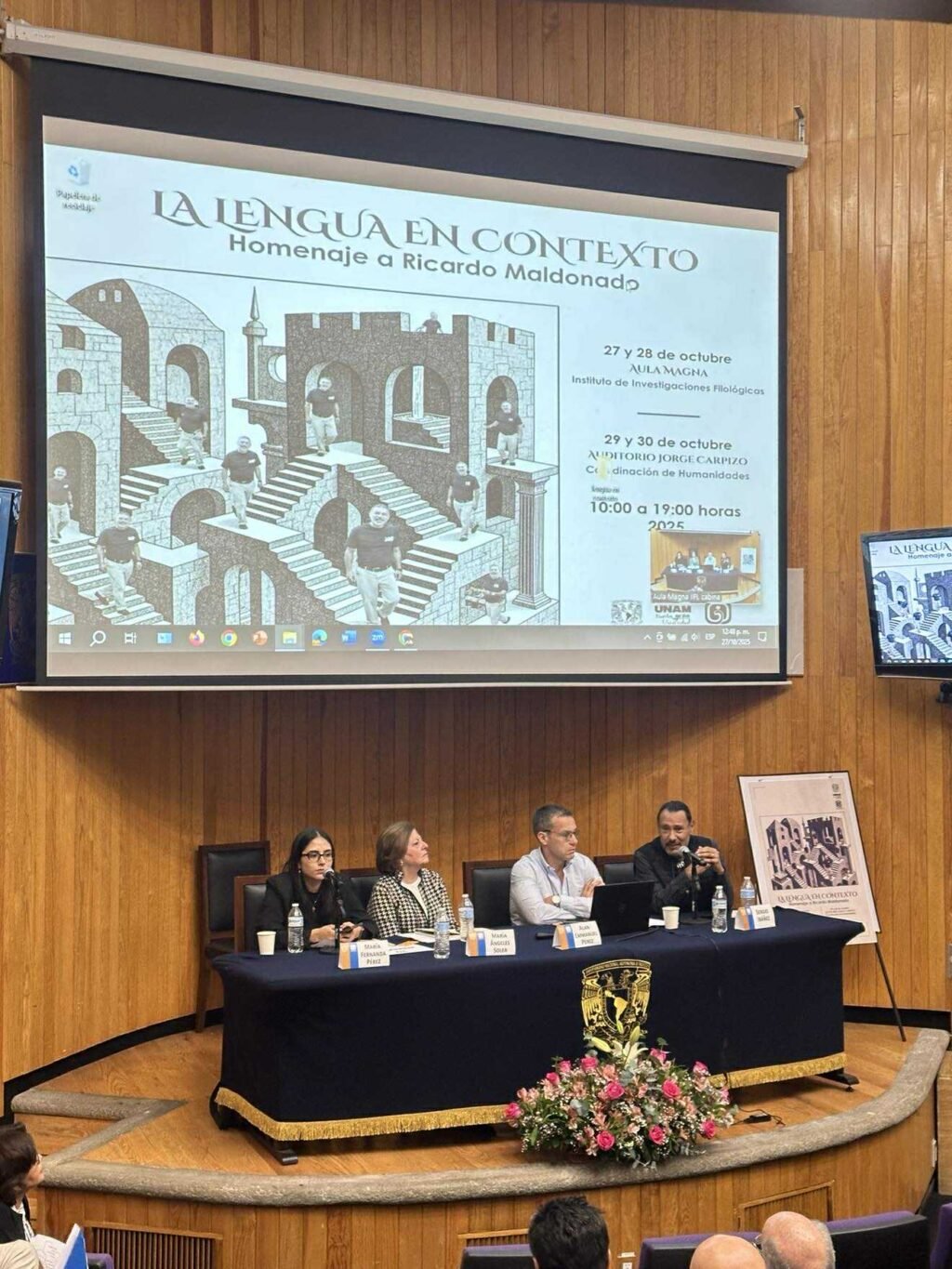 Participa UdeC en coloquio homenaje a Ricardo Maldonado