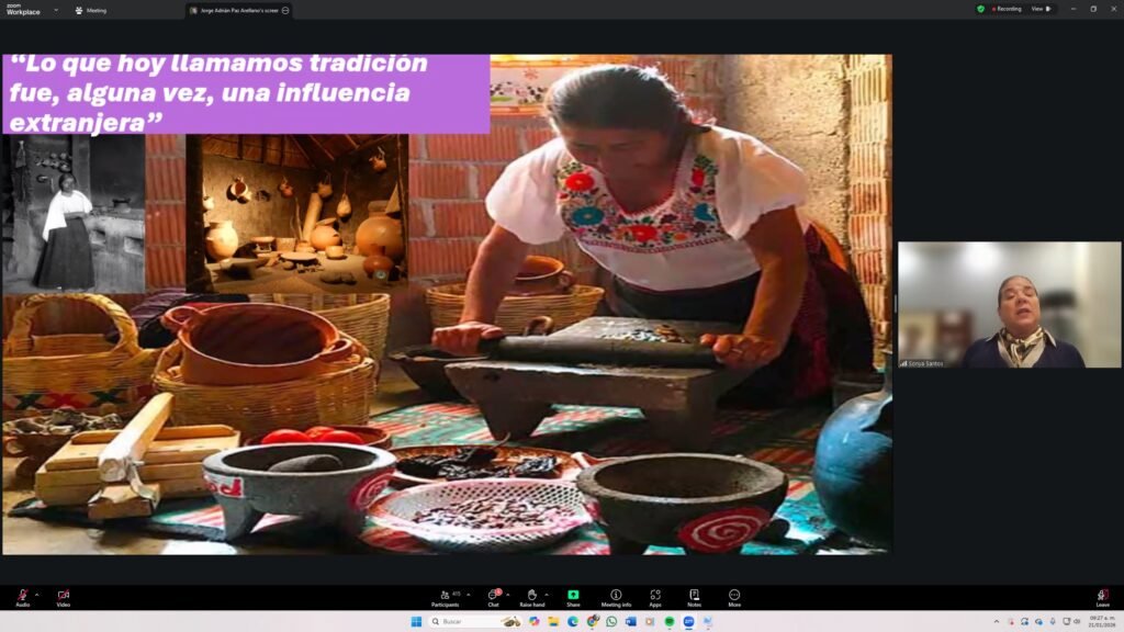 Conferencia de directora de FONATUR sobre gastronomía