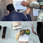 En cateo, FGR detiene a una persona y asegura un arma de fuego en Tecomán, Colima