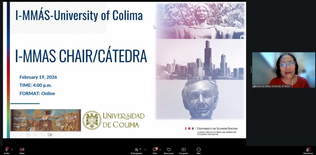 Inicia 2da edición de la Cátedra Internacional I-MMAS-UdeC