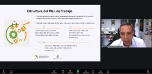 Presenta Rector plan de trabajo 2025-27 como vicepresidente de la OUI