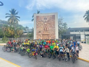 Realizan con éxito Rodada de Aniversario FEUC-Bike_e