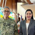 Indira Vizcaíno se reunió con el secretario de Marina, para fortalecer la seguridad en el estado de Colima