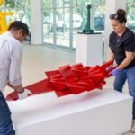 Cultura Colima realiza mantenimiento en el Museo Nacional de la Escultura, en Comala