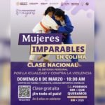 Este domingo será la clase nacional de defensa por la igualdad y contra la violencia ‘Mujeres Imparables’: Incode