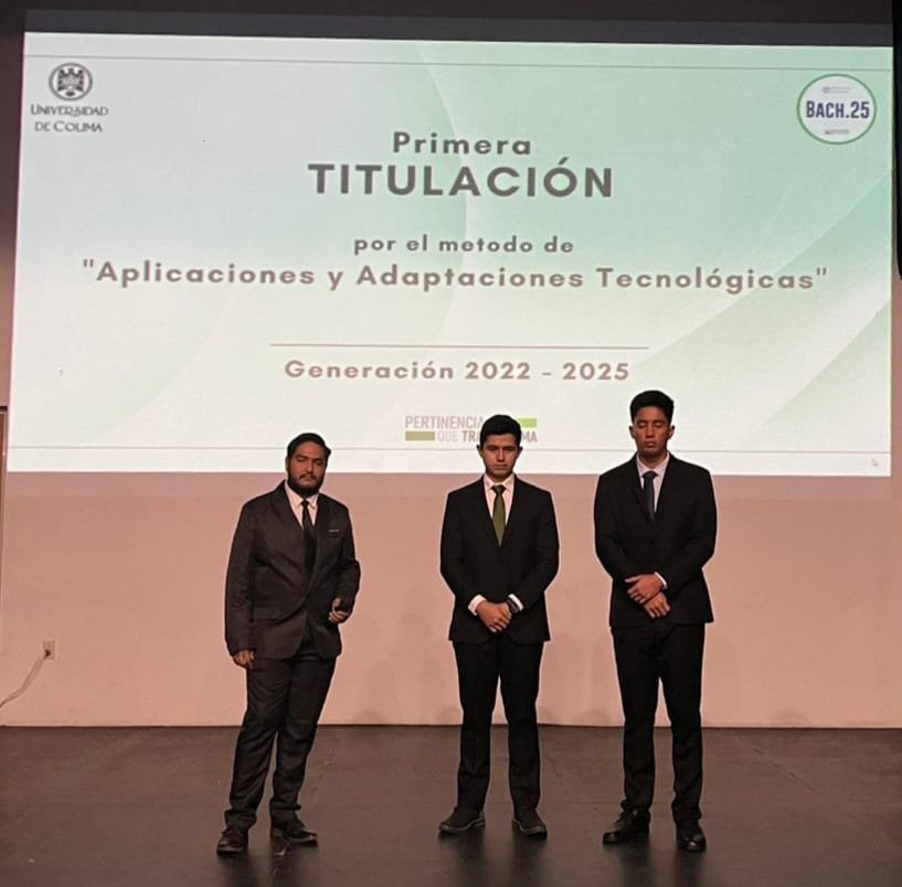 Primera titulación con el método de Aplicaciones y Adaptaciones Tecnológicas_a