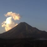 Volcán de Fuego sigue estable y con baja actividad: UEPC Colima