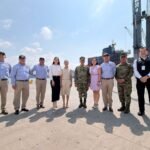 Indira Vizcaíno subraya posición estratégica de Manzanillo, durante la supervisión de la Presidenta Sheinbaum por Asipona