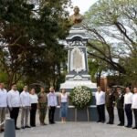 Gobernadora Indira Vizcaíno preside el 220 aniversario del natalicio de Benito Juárez