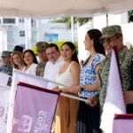 Indira Vizcaíno y autoridades dan banderazo al Operativo de Semana Santa