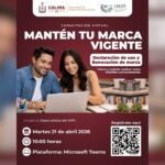 Sedeco Colima invita a capacitación gratuita para mantener vigente el registro de marca