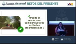 Estudiante de la UdeC presenta proyecto de senderismo en España