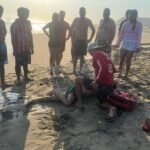 Realizan cuatro rescates guardavidas de la UEPC Colima, PC Tecomán y PC Manzanillo en playas del estado