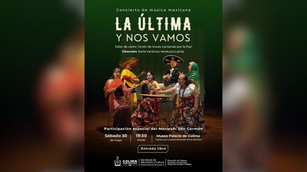 Cantante Ricardo Ceballos regresa a Colima a ofrecer concierto gratuito, en las ‘Lunas de Palacio’ La Subsecretaría de Cultura del Gobierno del Estado de Colima que encabeza la gobernadora Indira (1)