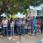 Festejan a 123 niños de la Primaria Independencia, en Armería