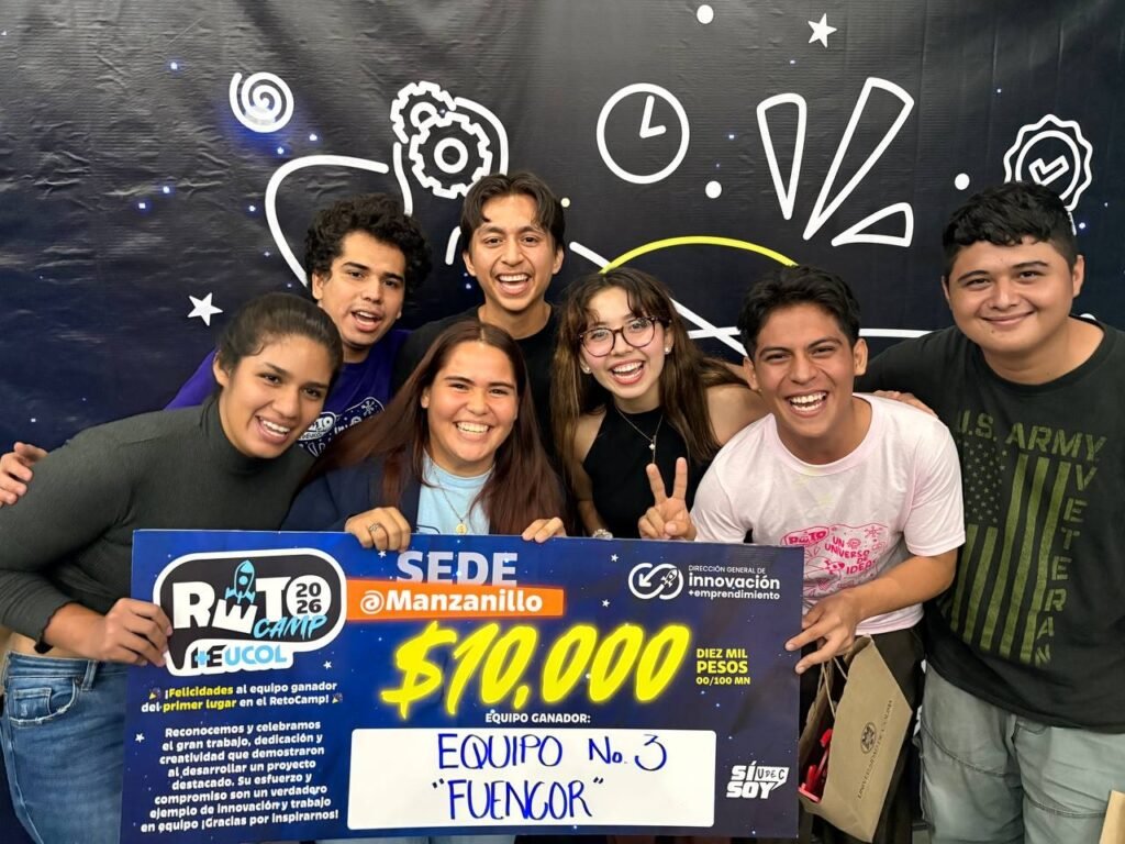 Premian a ganadores del RetoCamp 2026, en la UdeC
