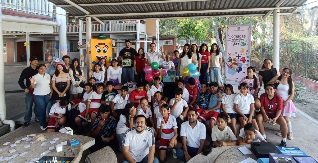 Promueven cultura de paz con aprendizaje lúdico de las matemáticas