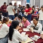 Más de 200 personas aprovecharon la Feria de Empleo en Villa de Álvarez; ofertaron 310 vacantes con sueldos de entre 9 mil y 25 mil pesos mensuales